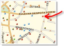 cetinjska ulica beograd mapa Заједница Контакт cetinjska ulica beograd mapa